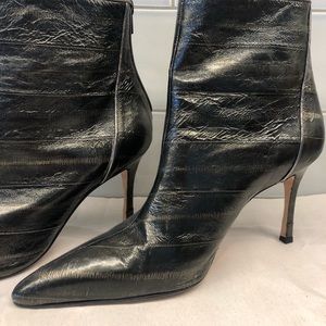 Manolo Blahnik Eel Boots